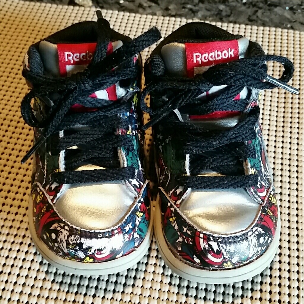 Marvel Reebock Baby Sneakers